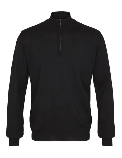 Merino Ibro Sweater Ebony Black