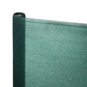 Rete ombreggiante in Polietilene alta densità NATERIAL L 10 x H 1.5 m verde