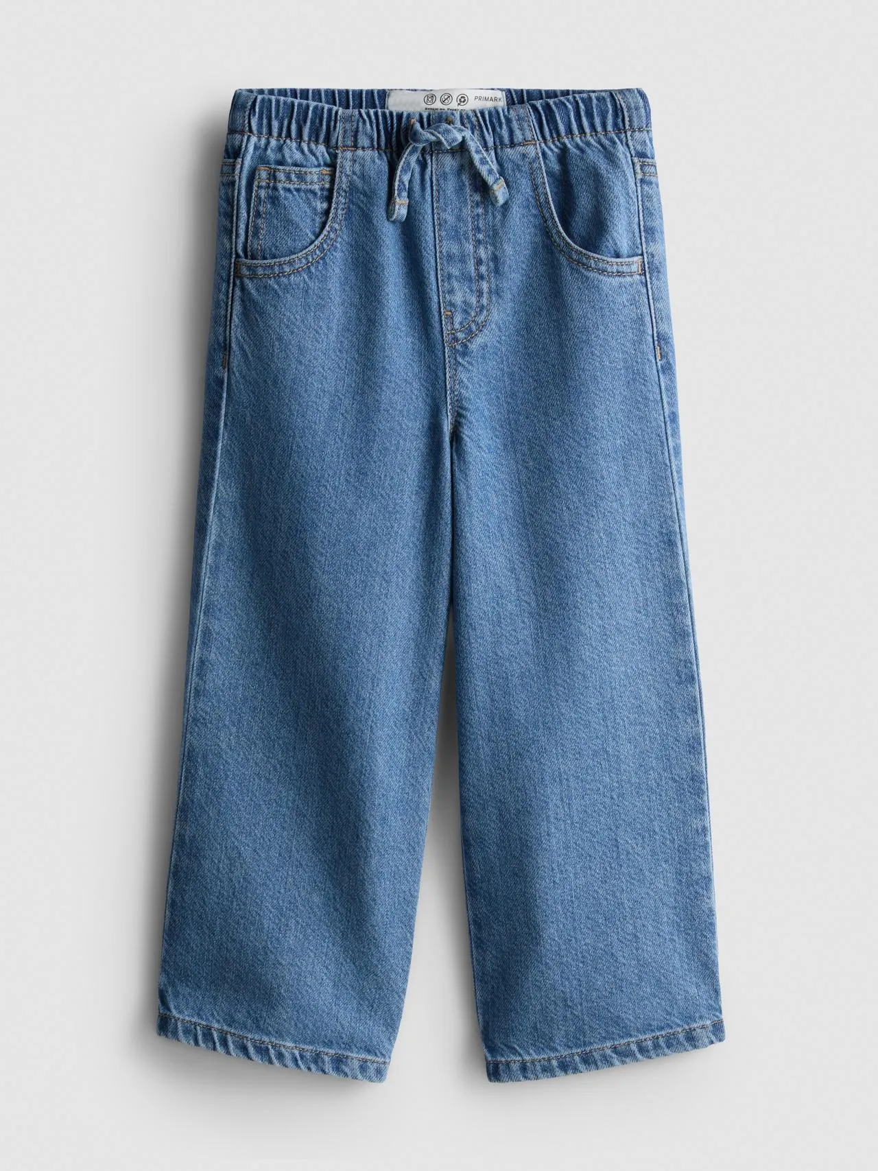 1–9 ans | Jean large en pur coton