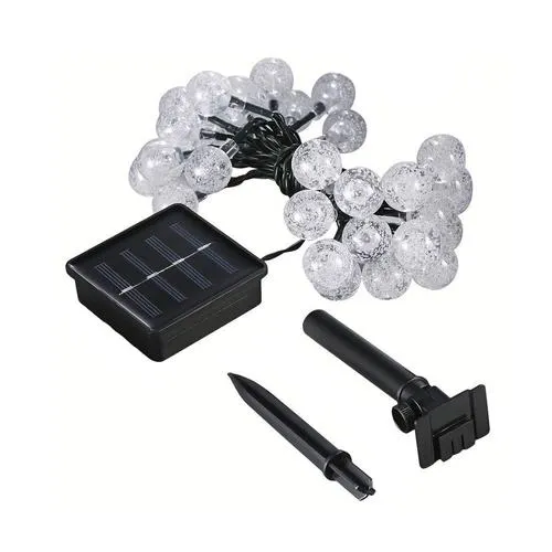 Patriot Lighting® 24-1/8' 50-Light Solar Powered LED String Light