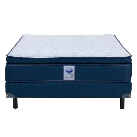 Juego colchón y box matrimonial Altena