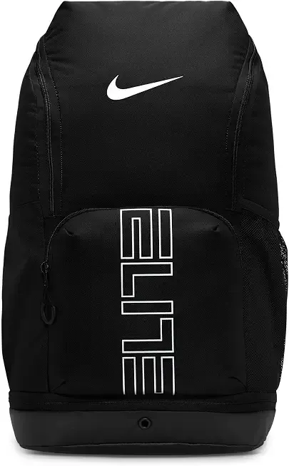 Nike, Unisex, Varsity Elite Backpack (32L), Black/Black/Metallic Silver, One Size