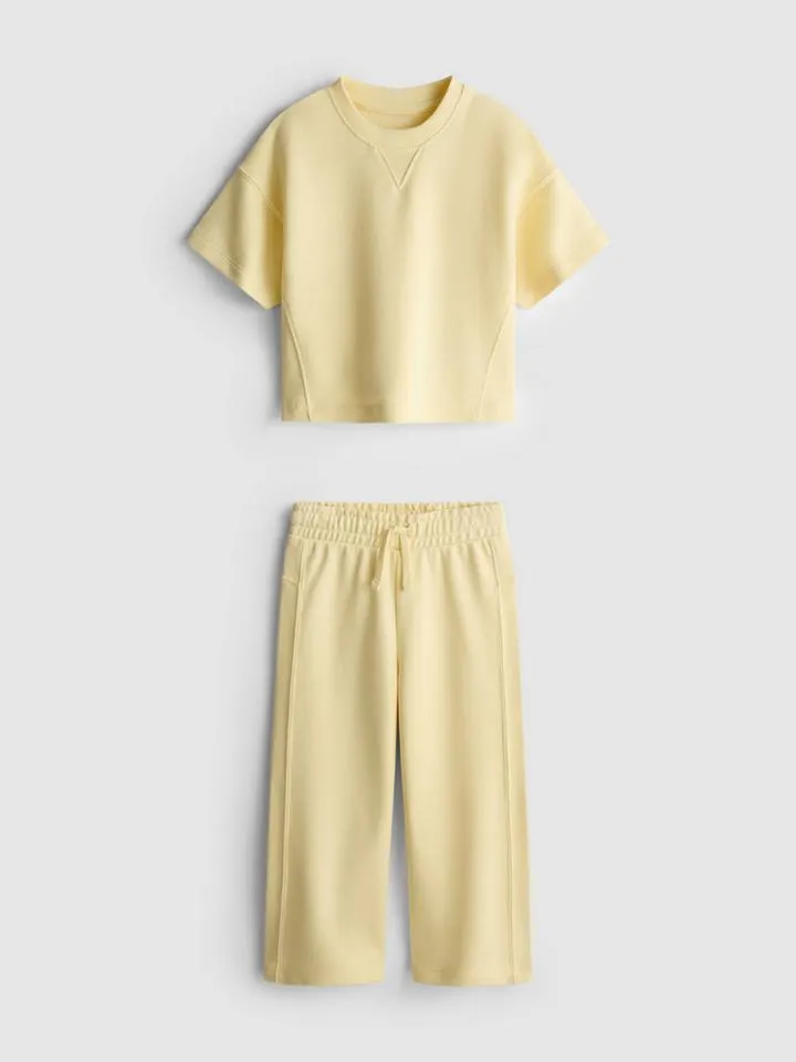 18 mois-8 ans | Ensemble t-shirt et bas de jogging