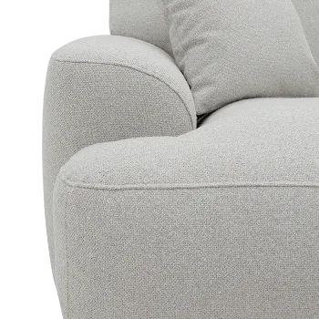 Hoeksalon TANGO Longchair Rechts Grijs B339