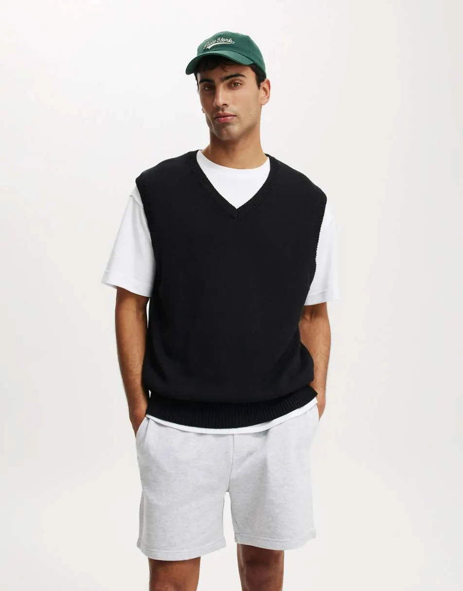 Cotton On cotton everyday fleece short in grey marle