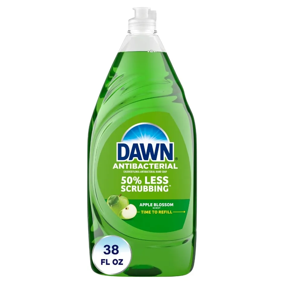 Dawn Ultra Antibacterial Apple Blossom Dishwashing Liquid, 40 fl.oz.