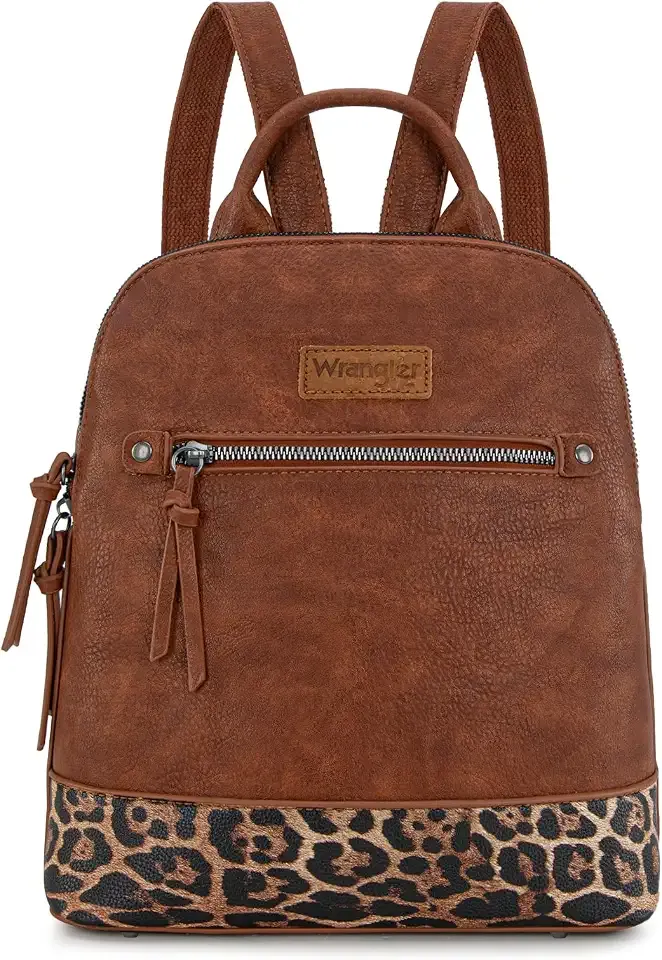 Wrangler Backpack Purse for Women Small Backpack Purse Cute Ladies Bookbag Travel Work Daypacks Bags