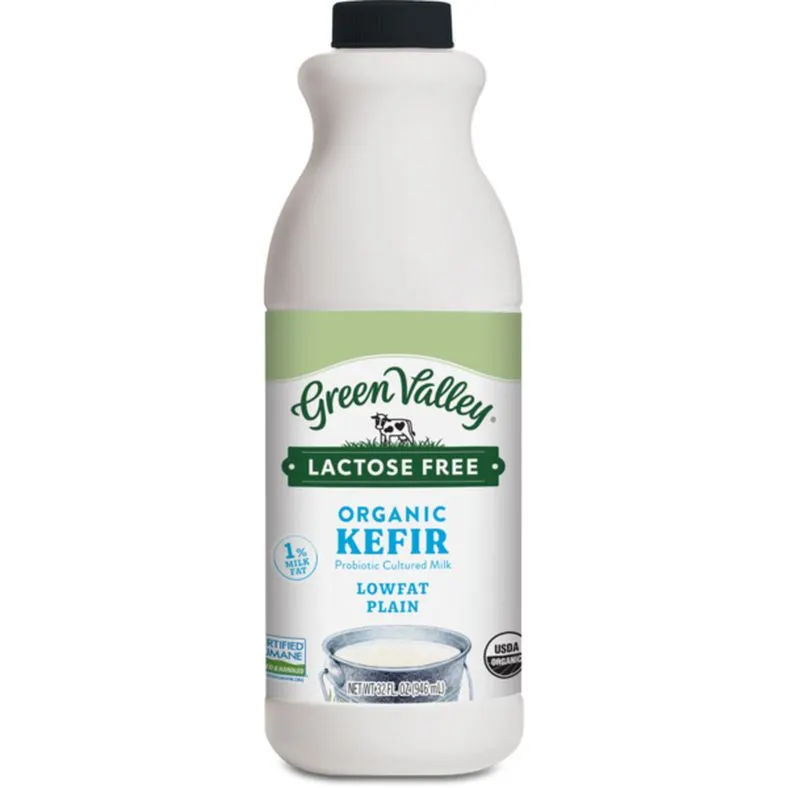 Green Valley Creamery Lactose Free Organic Lowfat Plain Kefir