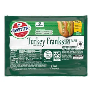 Turkey Franks, 16 oz