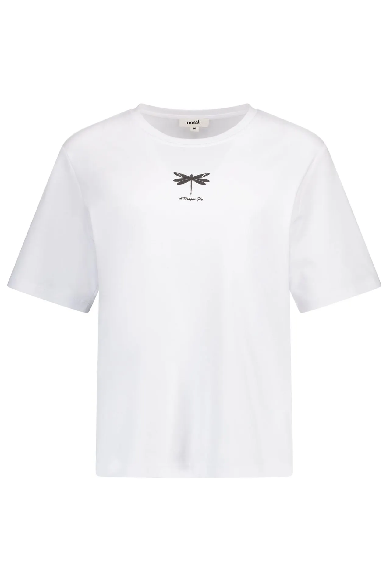 Wit shirt "A Dragon fly"