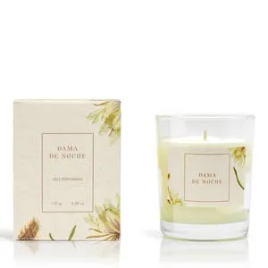Vela aromática Floral Dama De Noche blanco 130 g