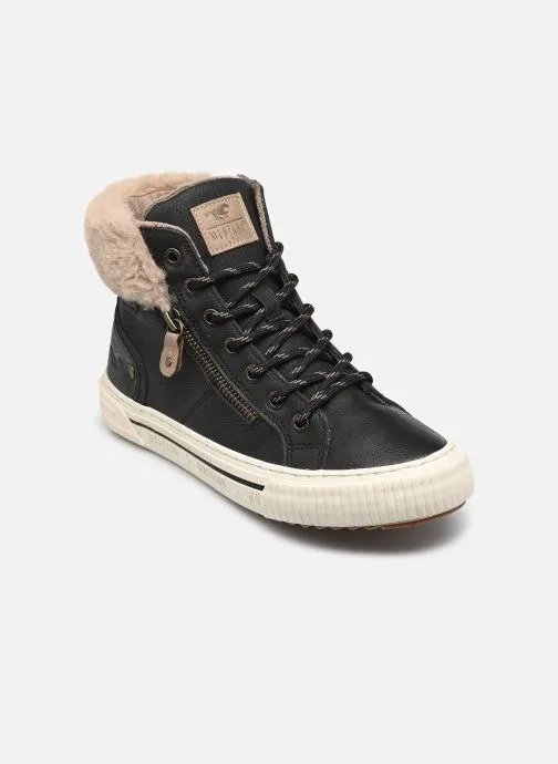 Hoge sneakers 15M0112003 dames zwart
