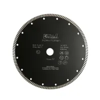 Diamant-Trennscheibe Ø230 mm, Turbo-Scheibe und feine Welle