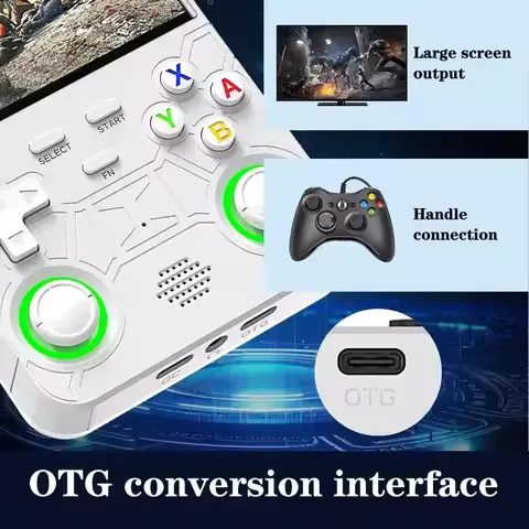 SUMREDA R36 Ultra R36S Ultra Portable Retro Game Console Handheld Video Gaming Emulator consoles emulator gameboy kids Toys