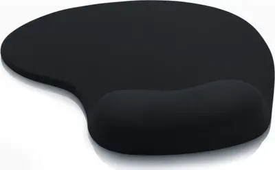 CSL - Gel Mauspad ergonomische Handgelenkauflage - Office Komfort Mousepad - Handgelenkpolster Handauflage - Gelkissen Gelpolster - Maus und Tastatur - abwaschbar - für Computer Laptop Notebook