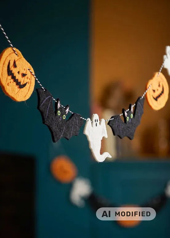 Halloween-filtgirlander - 300 cm