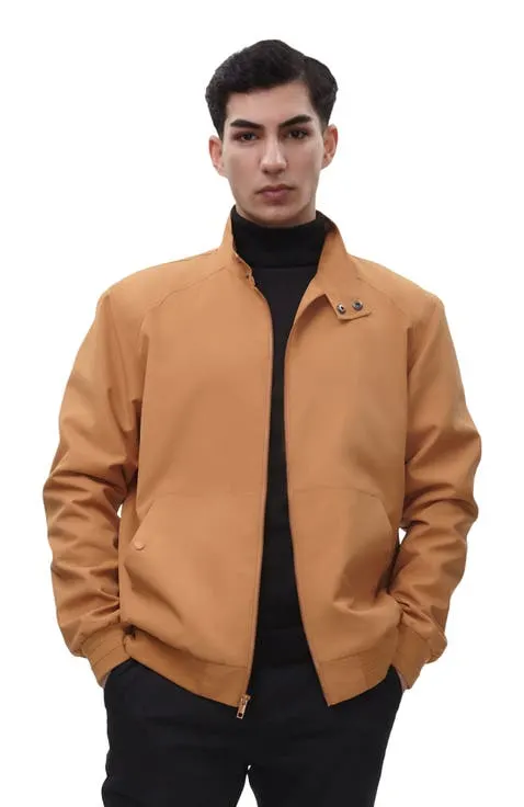 Classic Full Zip Bomber Jacket