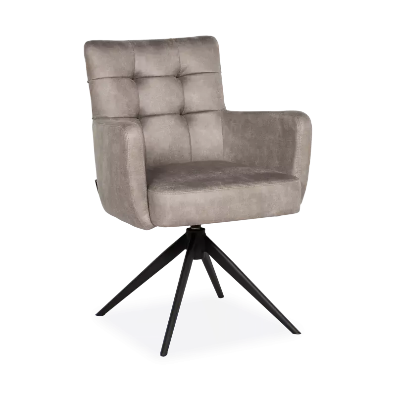 Armstoel (draaibaar) Royce - Oxx Clay