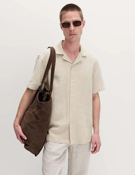 Cotton Rich Short Sleeve Shirt