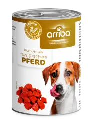 arriba mit Pferd für Hunde 6 x 400 g