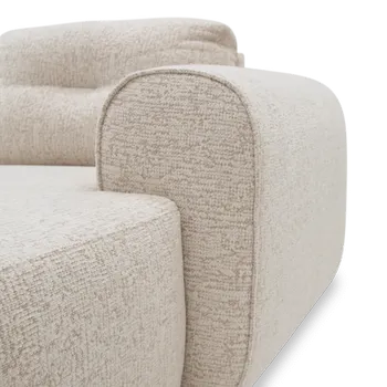 Hoeksalon AMARINO Longchair Rechts Beige B358