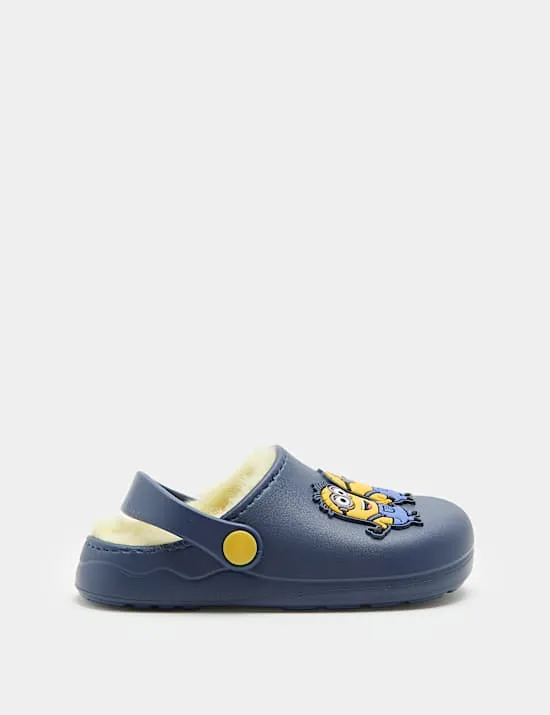 Kinder-Cloggs Despicable Me™ Minion mit Kunstpelz gefüttert (20,5–34,5)