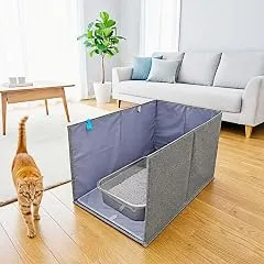 Gesomepurrz Extra Large Cat Litter Box…