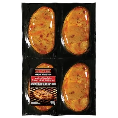 Montreal Steak Spice Pork Loin Centre Cut Chops
