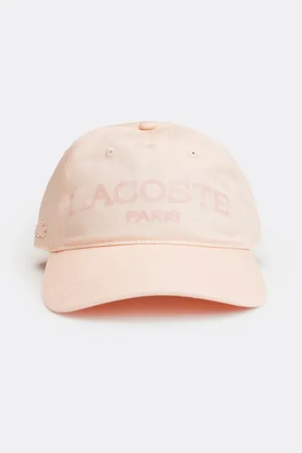 Pet met opschrift en logo - Lacoste