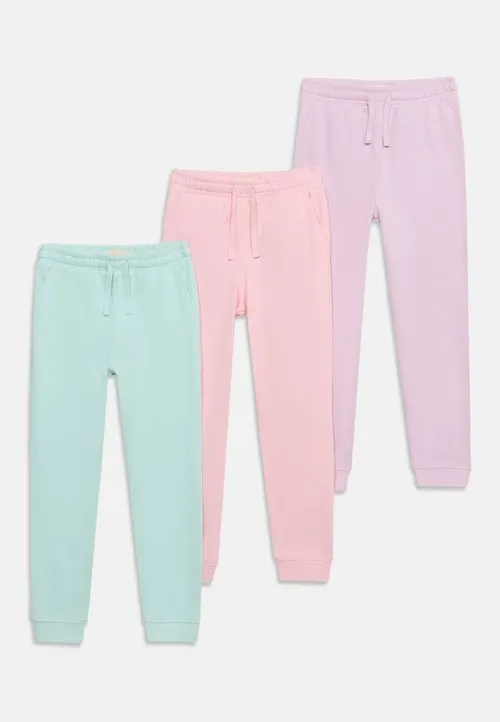 3 PACK - Joggebukse - lilac/pink/light green