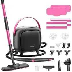 Schenley 21-in-1 Steam Cleaner for Home, Heavy-Duty Steamer for Cleaning | 3.5 Bar Pressure | 248°F Deep Cleaning | 45.5 oz Large Tank | Steam Lock Switch | for Floor, Grout, Tile, Kitchen & Bathroom