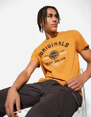 T-shirt - Stampa - giallo