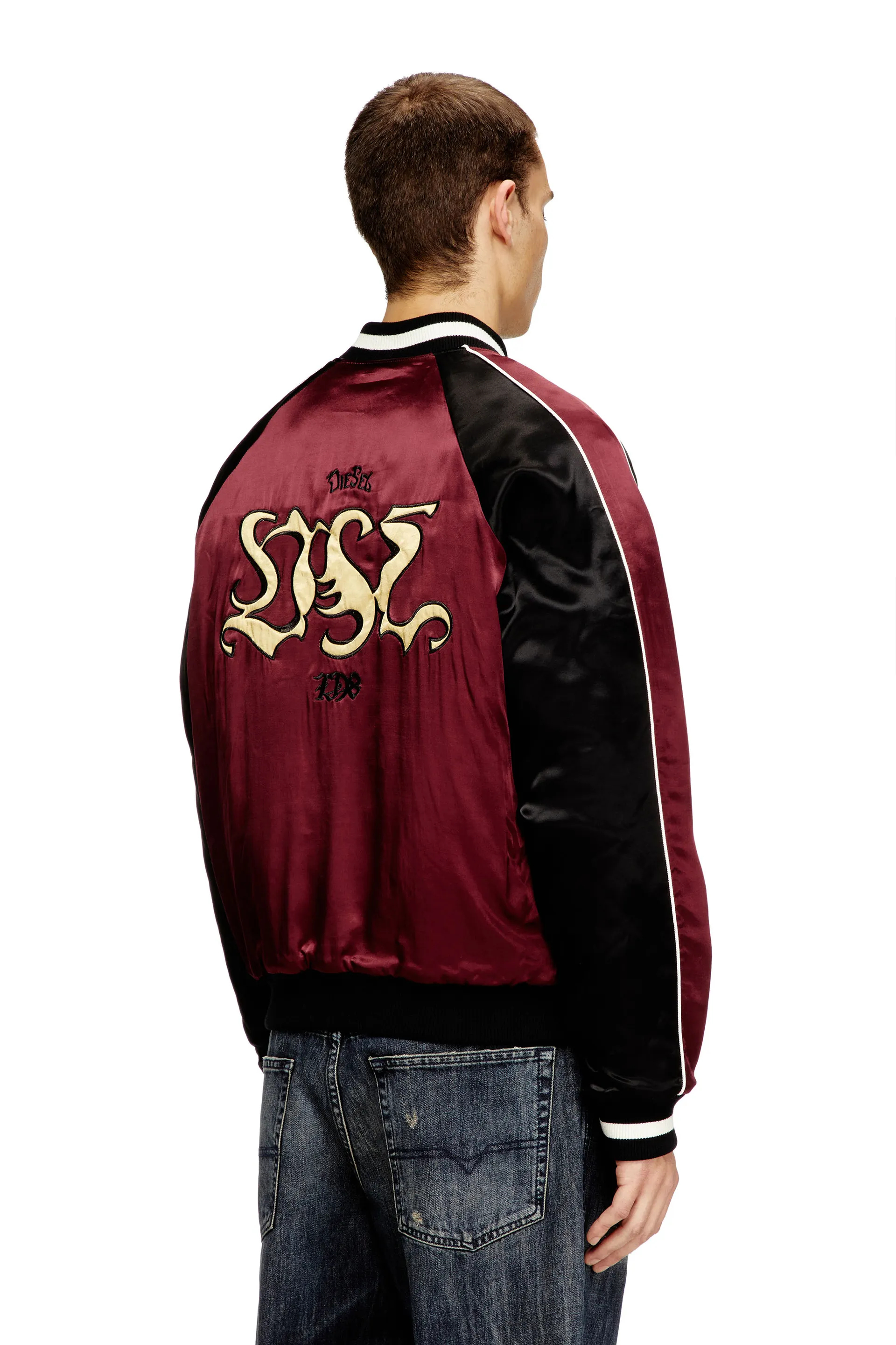 Satin souvenir jacket