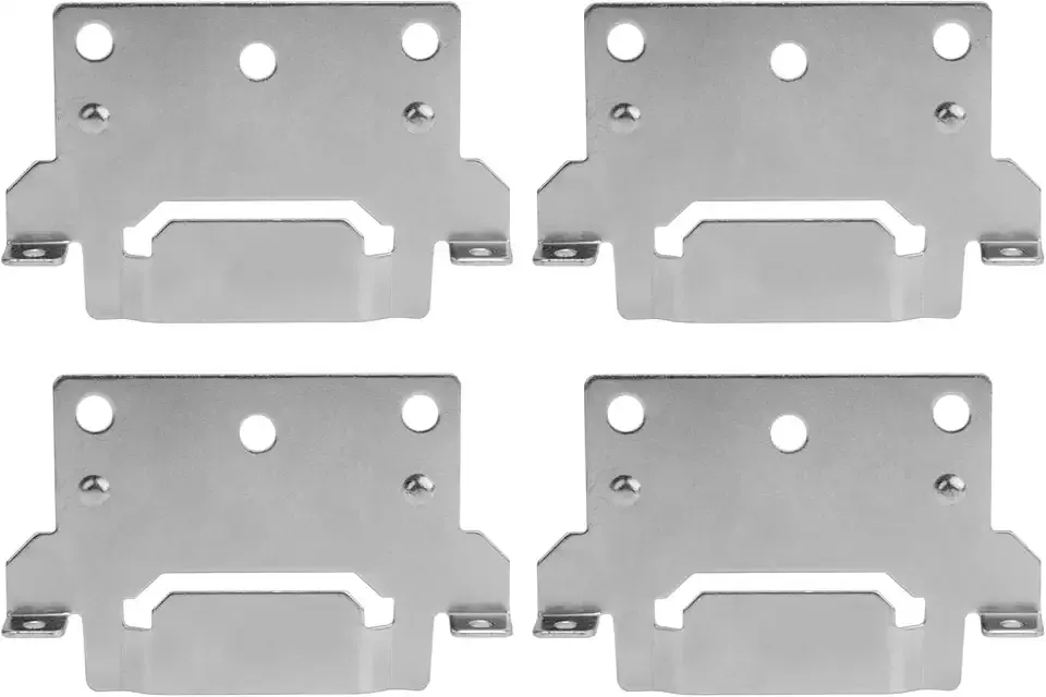 116791 Mounting Plates Bed Frame Brackets Replacement for IKEA Bed Frame Part Compatible Hemnes Malm Brimnes (4 Pack)