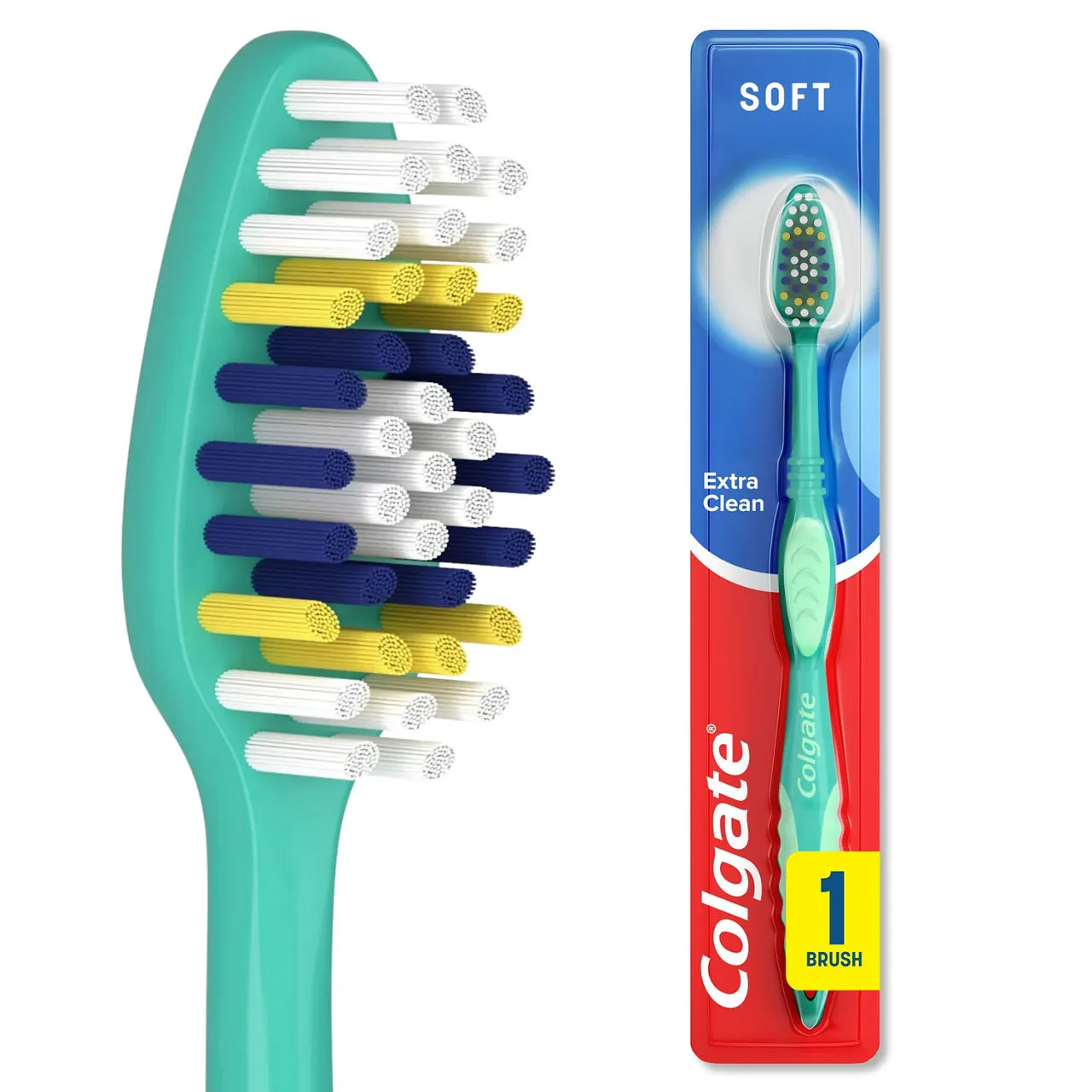 Colgate Extra Clean Full Head Toothbrush, Soft - 1 Count