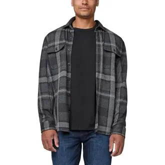 Chemise boutonnée en flanelle Performance pour homme