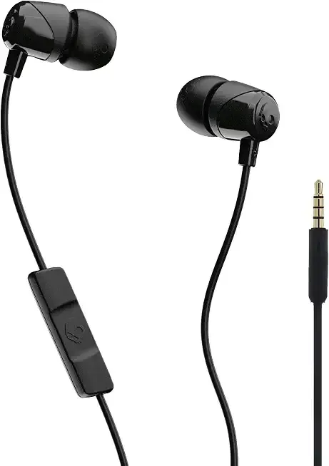 Jib Wired Earbuds with 3.5mm AUX Plug - Black