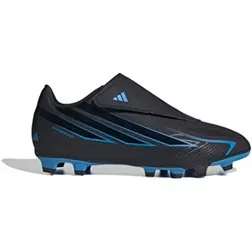 adidas Kids' F50 Hyperfast Club Velcro FG/MG Soccer Cleats