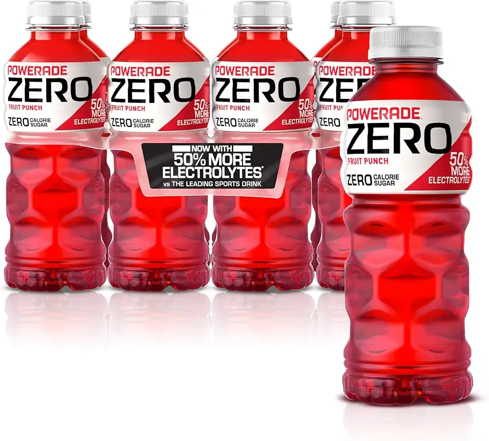 POWERADE ZERO Fruit Punch, 20 fl oz, 8 Pack
