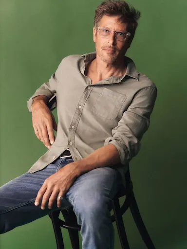 Just Jeans Long Sleeve Linen Blend Shirt