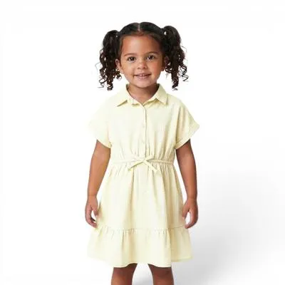 Vestido Fantastic Niña Camisero Diseño Bloques