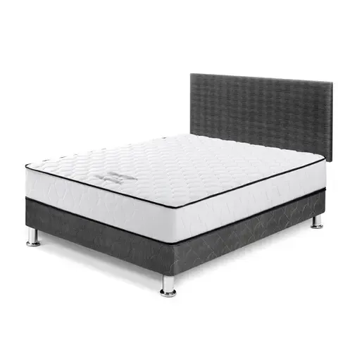 Dormitorio Amanecer 2 Plazas Gris Oscuro