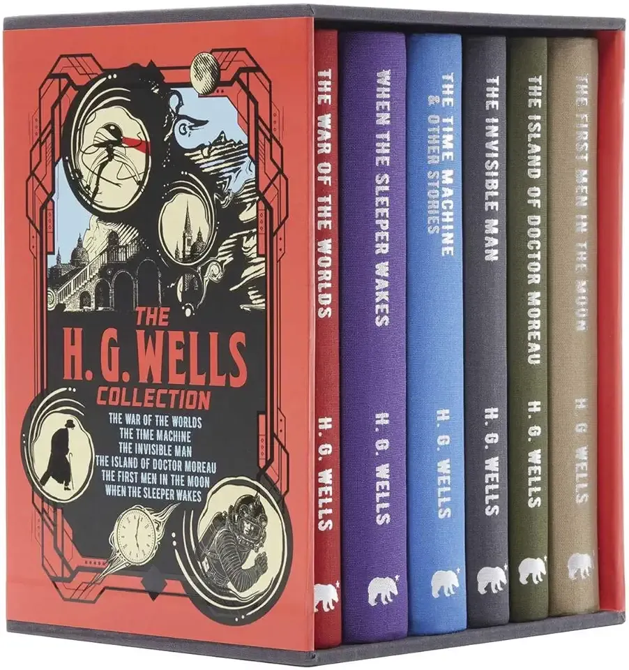 The H. G. Wells Collection: Deluxe 6-Book Hardcover Boxed Set (Arcturus Collector's Classics)