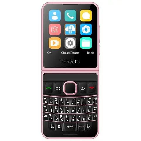 Celular Unnecto Snap 128MB ROM + 48MB RAM - Bluetooth 5.0 - Radio FM - Diseño Compacto