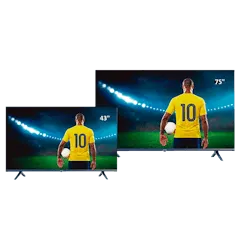 COMBO STARGOLD LED 75" (SOC75Q1UG) + 43" (SOC43A0FG)