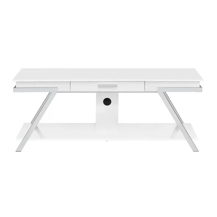 Zena 65-Inch Yves TV Stand - White