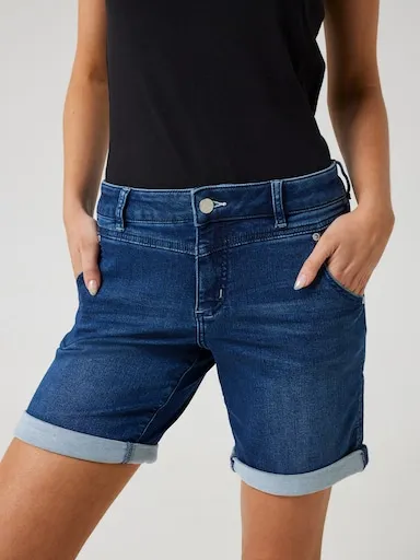 Just Jeans Amaze Mid Rise Girlfriend Short