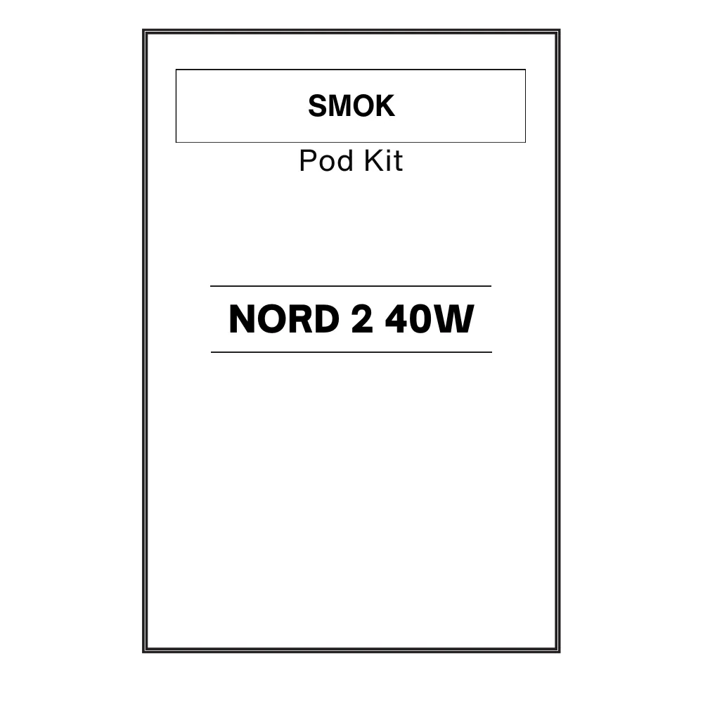 SMOK Nord 2 40W Pod Kit