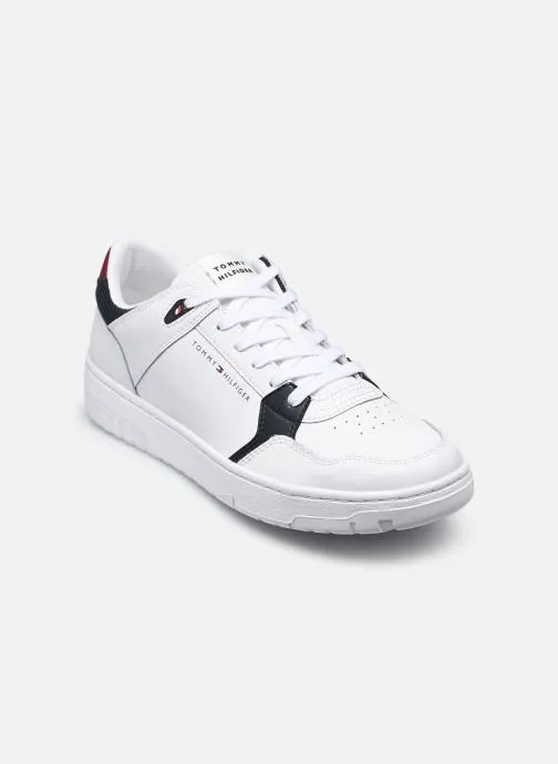 Sneakers TH BASKET CORE LITE WHITE heren wit
