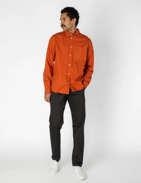 Theo Classic Tailored Chinos Dark Army